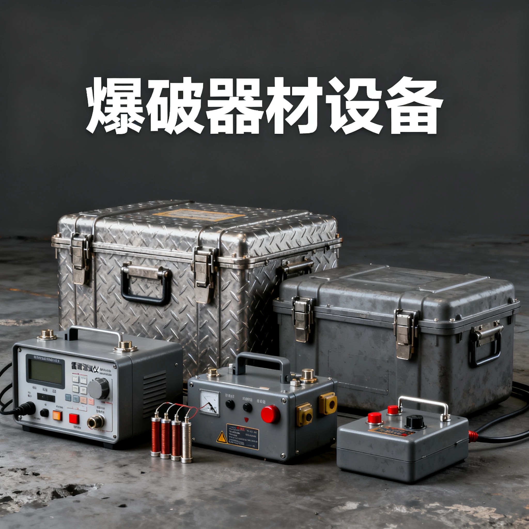 平塘爆破工程师的“兵器库”：常用器材一册通